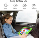 JREN Kids Table 10.1" ｜Android 14 Tablet for Kids｜64GB Storage｜Octa-Core｜WiFi ｜Cameras｜Parental Control｜Kids Content｜Case Included Great Gift for Children Ages 3-12 Years Old Green by TinyTreasures Baby Boutique