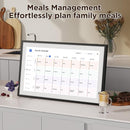 LOOFII 21.5" Smart Digital Calendar – 1920×1080 Full HD Touchscreen Family Planner & Calendar with Chore Chart & Meal Planner, Wall-Mountable (Black White) by TinyTreasures Baby Boutique