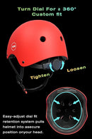 XJD Kids Bike Helmet,Multi-Sport Protective Gear Set for 3-5-8-14 Years Boys Girls with Knee and Elbow Pads Wrist Guards fit Roller Skates,Cycling,Skateboarding,Skating Scooter by TinyTreasures Baby Boutique