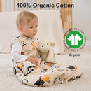 Yoofoss Baby Sleep Sack 0-6 Months, 1.5 Tog Baby Wearable Blanket with 2-Way Zipper, 100% Cotton Organic Fabric Winter Infant Sleeping Sack, Warm Soft Comfy by TinyTreasures Baby Boutique