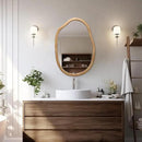Irregular Mirror for Bathroom Vanity & Wall Decor - Asymmetrical Wall Mirror by CozyNest Decor