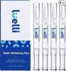 Luelli Teeth Whitening Pen, 20+ Uses - Travel Size Professional Tooth Whitener Serum, Extra Strength Organic Teeth Bleaching Gel for Sensitive Teeth, Instant Stain Removal, Simply White Smile, 4 Count by CozyNest Decor