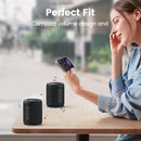 Bluetooth Speaker Wireless,IP67 Waterproof & Dustproof Portable Speaker with Lights,15W Loud Stereo Sound, 2500mAh Battery All Day Playtime, TWS Pairing, BT5.3, Home/Party/Outdoor/Beach (Blue Black) by TinyTreasures Baby Boutique