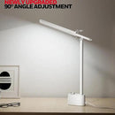 Honeywell Upgraded LED Desk Lamp - H01 Pro Sunturalux™ Foldable Desk Light with USB A+C Charging Port, 3 Color Modes Dimmable Table Lamp for Home Office Reading(White) by CozyNest Decor