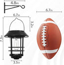 Otdair Solar Lantern Outdoor - 2 Glass Hanging Lights, Waterproof Wall Sconce, Decorative for Front Porch, Yard and Garden by GreenHaven Gardens
