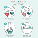 Dabble & Dollop Honeydew Melon + Vanilla Body Wash & Shampoo – 3-in-1 Natural Bubble Bath for Kids, Made in USA, No Parabens or Sulfates, Vegan, Gluten-Free, Tear-Free (2-Pack) by TinyTreasures Baby Boutique