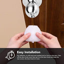 EUDEMON 6 Pack Baby Safety Door Knob Covers Door Knob Locks by TinyTreasures Baby Boutique