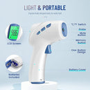 Forehead Thermometer for Adults and Kids, Digital Baby Thermometer with Fever Alarm, Fast Accurate Results, Home Medical & Nurse Essentials by TinyTreasures Baby Boutique