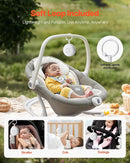 VEVOR Sound Machine, 30 Soothing Sleep Sounds, 3-in-1 Portable and Hangable White Noise Sound Machine with Auto-Off Timer, Soft Ring Light and Memory Function, for Baby, Adults, Home, Office & Travel by TinyTreasures Baby Boutique
