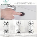 Garbage Disposal SinkTop Air Switch Kit with Long Button,Brass Made Cover,Oil Rubbed Bronze by CozyNest Decor