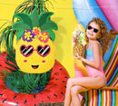 WERNNSAI Pineapple Piñata - Luau Party Piñata Game with Blindfold and Bat for Girls Boys Kids for Hawaiian Tropical Luau Party Supplies Summer Fruit Themed Birthday Party Decorations by TinyTreasures Baby Boutique
