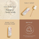 The Honest Company 2-in-1 Cleansing Shampoo + Body Wash | Gentle for Baby | Naturally Derived, Tear-free, Hypoallergenic | Sweet Almond Nourish, 10 fl oz by TinyTreasures Baby Boutique