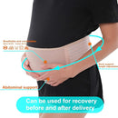 SIYWINA Maternity Belt Pregnancy Support Belt Bump Band Abdominal Support Belt Belly Back Bump Brace Strap by TinyTreasures Baby Boutique
