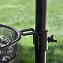 Ashman Deluxe Bird Feeding Station (2 Pack) for Outside - Multi Feeder Pole Stand Kit With 4 Hangers, Bath and 3 Prong Base for Attracting Wild Birds - 22 Inch Wide x 92 Inch Tall by GreenHaven Gardens