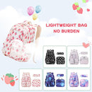 Backpack for Girls 3pcs Set Kids Backpack with Lunch Box Students Kawaii Book Bag for Elementary Primary Middle School Bags - Ita Backpack - Strawberry by TinyTreasures Baby Boutique