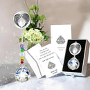 Memorial Gifts Crystal Suncatcher,Unique Sympathy Gifts for Loss of Loved One,Rainbow Maker Bereavement Gifts Box for Loss of Father Mom Dad Son Daughter Husband Brother Grandmother (Wing) by GreenHaven Gardens