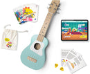 Loog Wood Soprano Ukulele for Kids & Beginners, App & Lessons, All Ages (Green) by TinyTreasures Baby Boutique