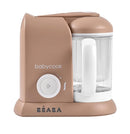 BEABA Babycook Solo 4 in 1 Baby Food Maker, Puree Steamer and Blender for Purees, Grinder with Auto Steam Cooking, Lrg Capacity 4.5 Cups 27 Servings in 20 Mins, Pralin by TinyTreasures Baby Boutique