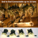 Brizled Mini Christmas Lights, 33ft 100 LED Christmas String Lights Connectable, UL Certified Energy Saving Xmas Tree Light for Indoor Outdoor Bedroom Wedding Party Xmas Tree Decoration, Warm White by TinyTreasures Baby Boutique