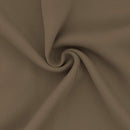 Easy-Going Blackout Curtains for Bedroom, Solid Thermal Insulated Grommet and Noise Reduction Window Drapes, Room Darkening Curtains for Living Room, 2 Panels (52x46 in,Natural) by CozyNest Decor