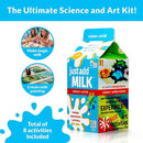STEM Toys by Griddly Kids – Art & Science Kits for Kids Ages 8-12, STEM Kits for Learning & Education Toys, Chemistry Set for Hands-on Learning, Experiment Kit Gifts for Boys & Girls (Just Add Milk) by TinyTreasures Baby Boutique