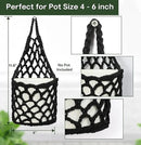 2PK Wall Planters for Indoor Plants, Macrame Plant Hanger | Wall Planter, Plant Hanger, Hanging Planter (2PK, for 6 inch Pot) by CozyNest Decor