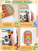 16-Piece Rotating Puzzles for Kids 4-6, Toddlers Puzzles 2-4, Road Trip, Airplane Activities Game, Travel Toys - Brain Teaser, Fine Motor Skills - Birthday Gifts Boys & Girls - Animals by TinyTreasures Baby Boutique