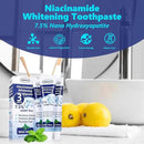 3 Pack Whitening Toothpaste,Fresh Breath Nano Hydroxyapatite Toothpaste for Remineralizing Enamel & Sensitive Relief,Whitening,Antiplaque,Natural Peppermint,Fluoride-Free by CozyNest Decor