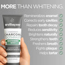 Wellnesse Activated Charcoal Whitening Toothpaste with Xylitol, Fluoride-Free Hydroxyapatite Black Charcoal Toothpaste for Adult Fresh Breath, Natural Teeth Whitening, Mint Flavor, 4 oz (Pack of 1) by CozyNest Decor