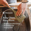 Starpack 'Stir & Serve' Silicone Cooking Utensils Set (5 Pcs) - Kitchen Utensils Set Heat Resistant to 600°F - Kitchen Utensils for Nonstick Cookware - Silicone Utensil Set for Mixing & Cooking by CozyNest Decor