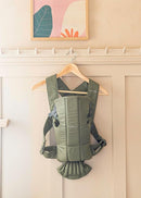 BabyBjörn Baby Carrier Mini, Woven, Dark Green by TinyTreasures Baby Boutique