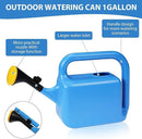 Outdoor Watering Can for Plants Indoor Watering Can for Houseplants 3/4 Gallon 3L (Blue) by GreenHaven Gardens