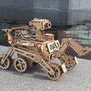 ROKR Assemble Solar Energy Powered Cars-Moveable 3D Wooden Puzzle Toys-Funny Teaching Educational-Home Deco-Model Building Sets-Best Christmas,Birthday Gift for Boys,Children,Adult (Curiosity Rover) by TinyTreasures Baby Boutique