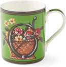 Spode Kit Kemp Alphabet Mug - Letter G Monogram in Fine China, 12oz Ceramic Coffee Cup for Hot Drinks, Personalized Drinkware for Unique Gifts, Dishwasher Safe Tea or Coffee Mug - Gift Box Included by CozyNest Decor