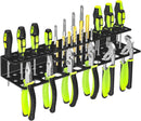 Screwdriver Holder Wall Mount,Heavy Duty Metal Utility Bit Organizer for Screw driver Pliers Drill Bits Small Tools,Screwdriver Organizer Suitable Garages Homes Workshops Sheds (54 holes 1pc) by GreenHaven Gardens