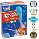 hand2mind Moving Creations with K'NEX, Book and Building Kit for Kids Ages 8-12, 9 Models & 18 Science Experiments, Explore The Science of Air and Water, Homeschool Science Kits by TinyTreasures Baby Boutique
