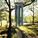 Sympathy Wind Chimes Outdoor Deep Tone,36Inch Melody Wind Chimes Large with 6 Heavy Tubes Tuned Bass Tone,Memorial Windchimes Personalized for Mother Father,Garden Decor Chime,Forest Green by CozyNest Decor