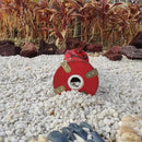 Fire Hydrant for Dogs to Pee On-16 Inches Red Puppy Pee Post Training Tool Resin Yard Garden Indoor Outdoor Statue by GreenHaven Gardens