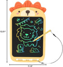 10 Inch LCD Writing Tablet, Erasable Doodle Board Toy, Cute Lion Drawing Pad for Kids Ages 2-6 - Educational Christmas Birthday Gift (Lion) by TinyTreasures Baby Boutique