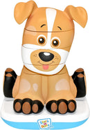 Stack-a-Roos Labrador Puppy by Salus Brands - Animal Stacking Toy, Educational Early Learning Toy for Infants Babies Toddlers, Age 12+ Months - Great Baby Gifts, STEM Toy by TinyTreasures Baby Boutique