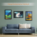 VCK Poster Frame 11x17 Set of 3, Wood Black Picture Frame, Wall Gallery Photo Frames, 3 Pack by CozyNest Decor