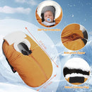 Fairy Baby Winter Car Seat Cover for Babies Carseat– Waterproof, Warm Car Seat Cover Baby – Universal Winter Cover for Back Seat, Infant Car Seat Cover (Brown) by TinyTreasures Baby Boutique
