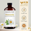 Majestic Pure Chamomile Essential Oil with Glass Dropper - Huge 4 Fl Oz - 100% Pure and Natural Chamomile Oil - Premium Grade Essential Oils for Diffuser, Aromatherapy, Soap and Candle Making by CozyNest Decor