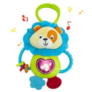 KiddoLab Musical Caesar Teething Toy for 3 Months and Up - Baby Teether, Rattle & Musical Toy with Lights & Fun Sound Effects - Baby Hanging Toy Easily Fits to Crib, Stroller and Car Seats by TinyTreasures Baby Boutique