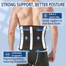 Abdominal Binder for Post Surgery & Postpartum Recovery, Abdomen Hernia Support Belt for Women & Men (Black, Medium) by TinyTreasures Baby Boutique