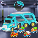 Veslier Toy Trucks Car for 1 2 3 4 5 Year Old Toddlers Boys Girls,Trucks Toys 5 in 1 Construction Vehicles Toys for Kids Boys Girls,Car Trucks Toys with Light Sound,Christmas Birthday Gifts. by TinyTreasures Baby Boutique