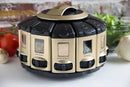 KitchenArt 57010 Select-A-Spice Auto-Measure Carousel Professional Series, Satin by CozyNest Decor