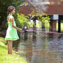 ODDSPRO Kids Fishing Pole Pink, Portable Telescopic Fishing Rod and Reel Combo Kit - with Spincast Fishing Reel Tackle Box for Girls, Youth by TinyTreasures Baby Boutique