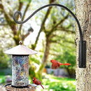 Qiang Ni Heavy-Duty Plant Hanger Outdoor: Hanging Plant Hook for Outside Basket - 22-Inch Wall Mount Plant Bracket for Bird Feeder… by GreenHaven Gardens