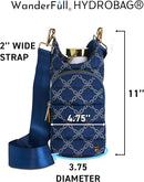 WanderFull® Original HydroBag® Collection, Water Bottle Holder w/Strap & Phone Pocket, Hands-Free Crossbody Water Bottle Bag by TinyTreasures Baby Boutique